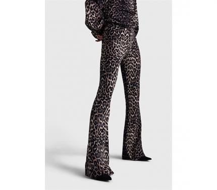 Alix LADIES KNITTED ANIMAL FLARED PANTS