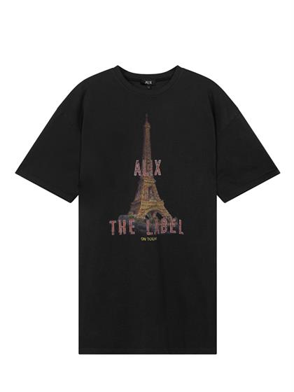 Alix LADIES KNITTED PARIS T-SHIRT DRESS