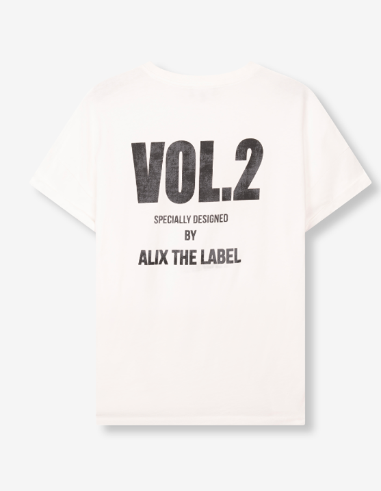 Alix LADIES KNITTED PHOTOPRINT T-SHIRT