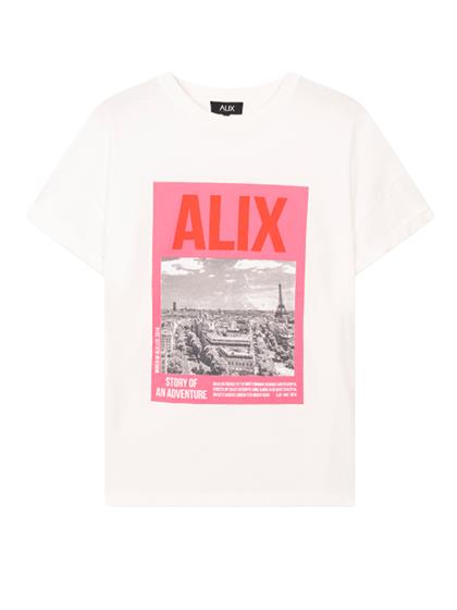 Alix LADIES KNITTED PHOTOPRINT T-SHIRT