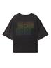 Alix LADIES KNITTED PRINT T-SHIRT
