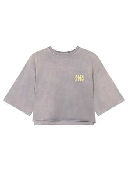 Alix LADIES KNITTED RAW EDGE T-SHIRT