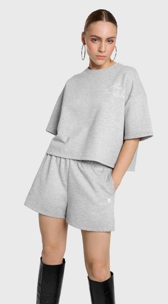 Alix LADIES KNITTED SWEAT SHORTS