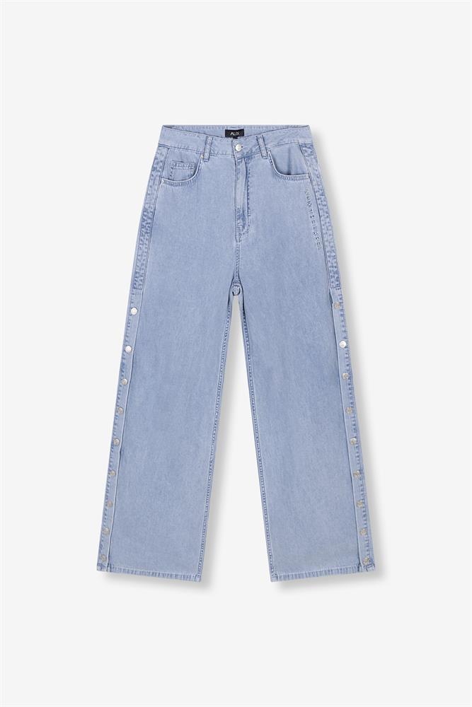 Alix LADIES WOVEN CHAMBRAY DENIM PANTS