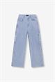 Alix LADIES WOVEN CHAMBRAY DENIM PANTS
