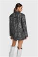 Alix LADIES WOVEN COATED OVERSIZED BLAZER