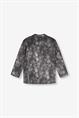 Alix LADIES WOVEN COATED OVERSIZED BLAZER