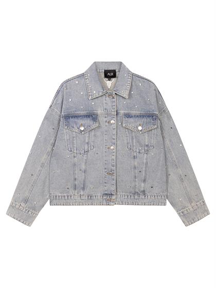Alix LADIES WOVEN EMBELLISHED DENIM JACKET