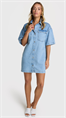 Alix LADIES WOVEN FLOWY SHIRT DRESS