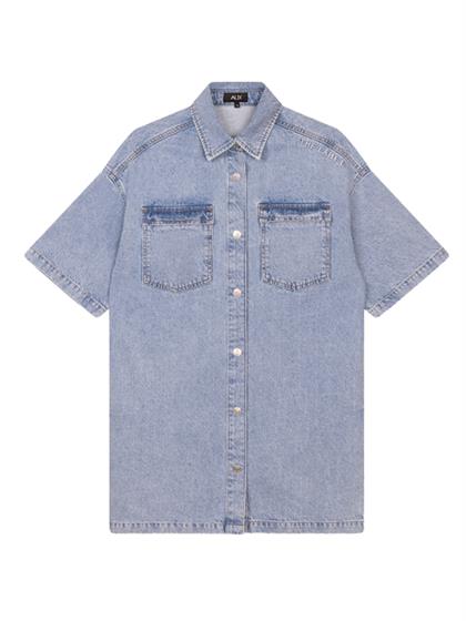 Alix LADIES WOVEN FLOWY SHIRT DRESS