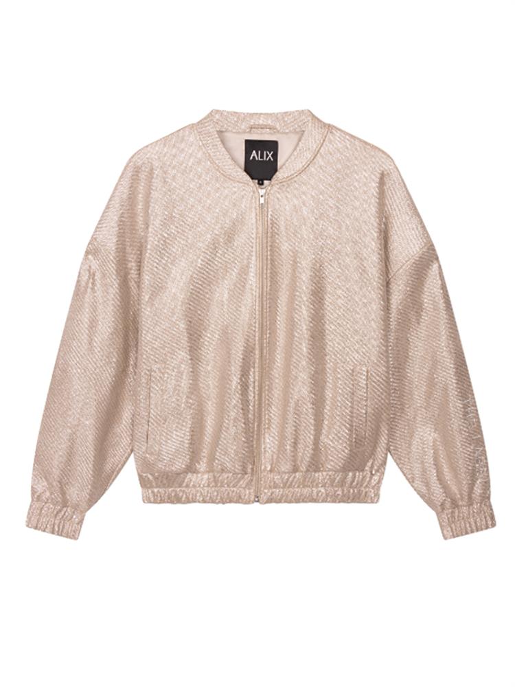 Alix LADIES WOVEN FOIL JACKET
