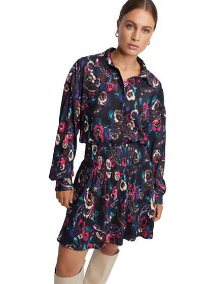 Alix LADIES WOVEN PAISLEY FLOWER OVERSIZED BLOUSE