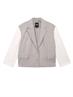 Alix LADIES WOVEN PINSTRIPE CROPPED BLAZER
