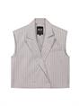Alix LADIES WOVEN PINSTRIPE WAISTCOAT