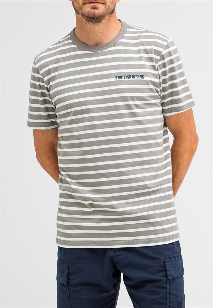 Butcher of Blue Classic Stripe Butcher Tee