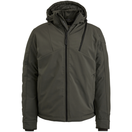 Cast Iron Hooded jacket Softshell Superbolt