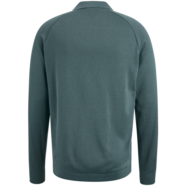 Cast Iron Long sleeve polo slim fit cotton m