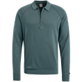 Cast Iron Long sleeve polo slim fit cotton m
