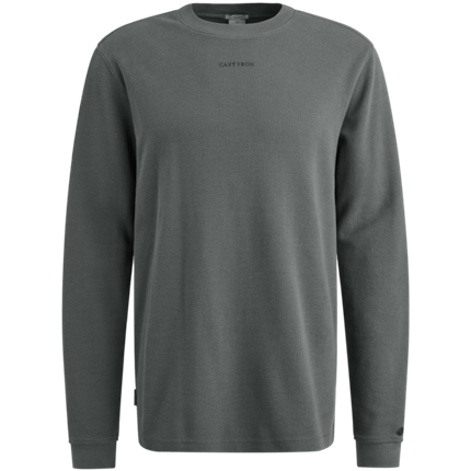 Cast Iron Long sleeve r-neck regular fit waf