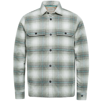 Cast Iron Long Sleeve Shirt Padded Check reg