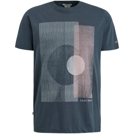 Cast Iron Short sleeve r-neck slub jersey re