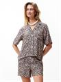 Catwalk Junkie Resort leopard blouse