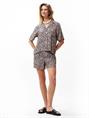 Catwalk Junkie Resort leopard blouse