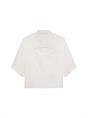 Catwalk Junkie Short sleeve blouse with open back