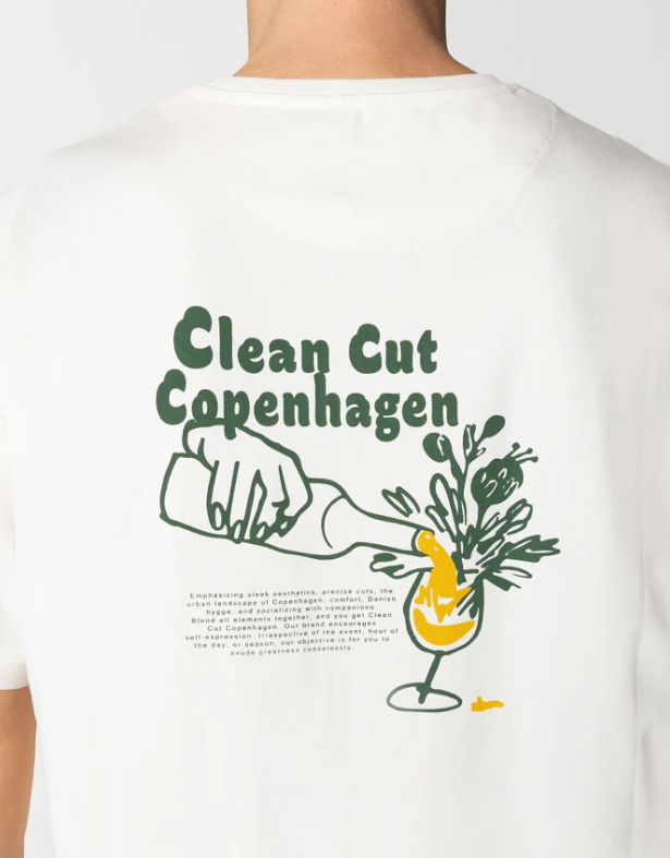 CLEAN CUT COPENHAGEN DOUG ORGANIC T-SHIRT SS
