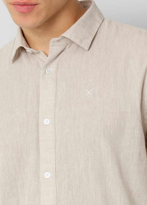CLEAN CUT COPENHAGEN Jamie Cotton Linen Shirt LS