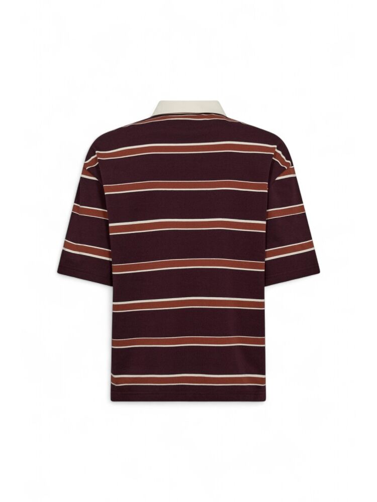 Co'Couture AUGUSTACC STRIPE POLO TEE