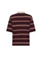 Co'Couture AUGUSTACC STRIPE POLO TEE