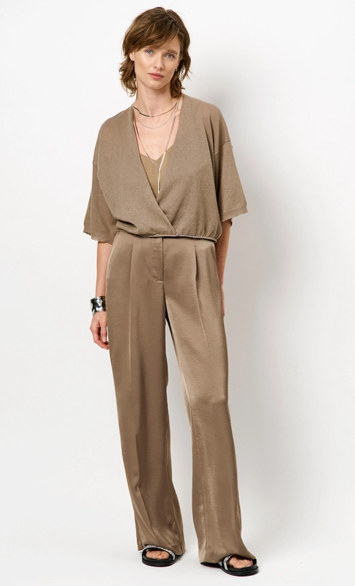 Dante 6 DANTE6-JULES SATIN SMART PANTS