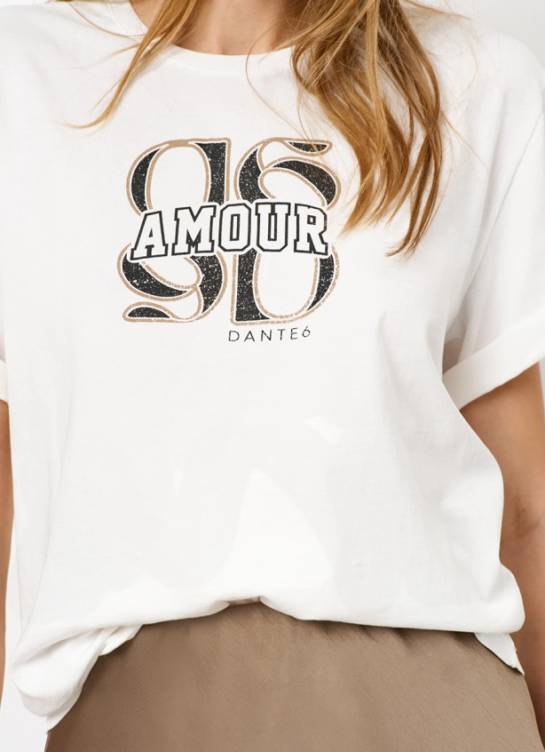 Dante 6 DANTE6-RIOT MONOGRAM TEE