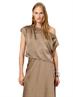Dante 6 DANTE6-ROAM SATIN DRAPEY TOP