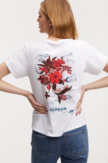 Denham CAMELLIA FLOWER TEE MOJ