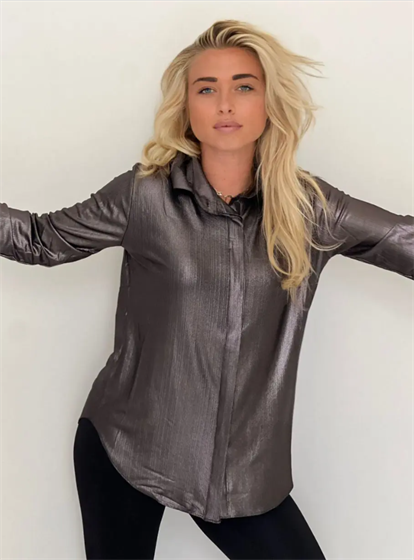 Est'Seven EST'DOLCE BLOUSE METTALIC