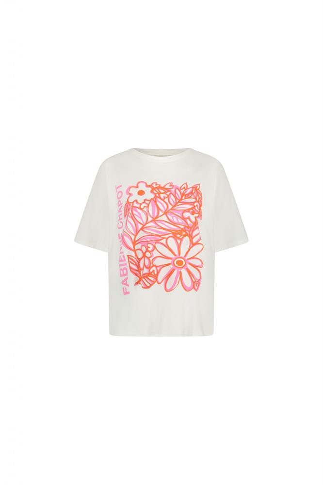 Fabienne Chapot Fay Bloom Pink T-shirt