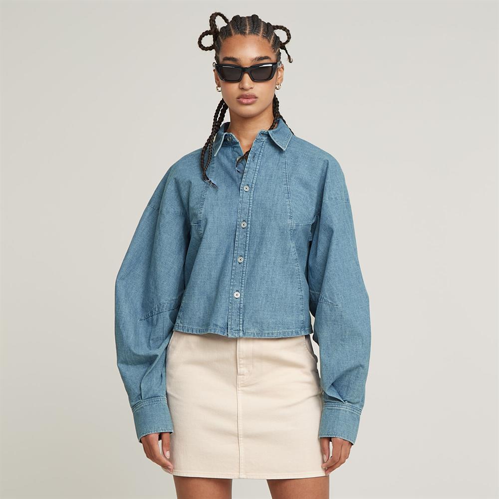 G-Star Macro Balloon Shirt l\s wmn