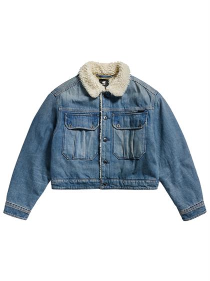 G-Star Short Sherpa Denim jacket Wmn