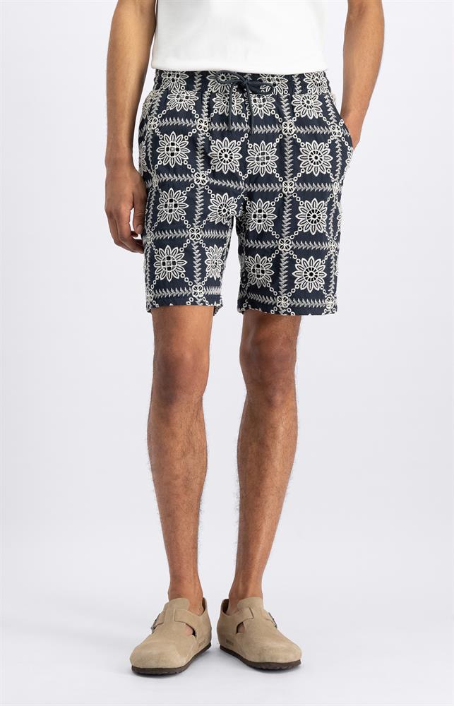 Law Of The Sea ALIDA EMBROIDERED SHORT