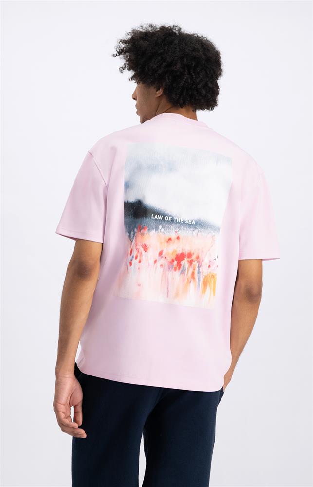 Law Of The Sea BLOOM BACKPRINTED ARTWORK TEE