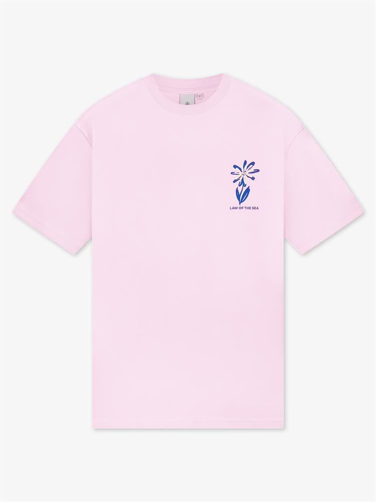 Law Of The Sea FLOWER ARTWORK TEE