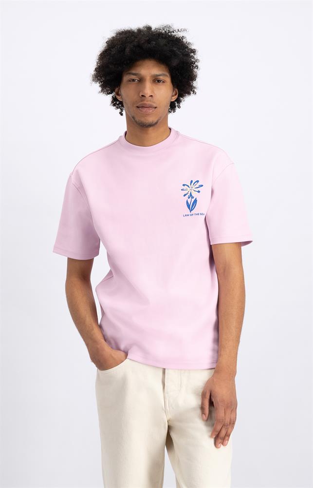 Law Of The Sea FLOWER ARTWORK TEE
