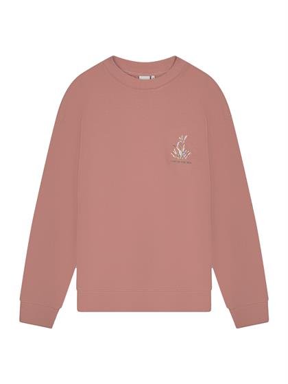 Law Of The Sea THEMIS CREWNECK SWEATER WITH EMBROIDERY