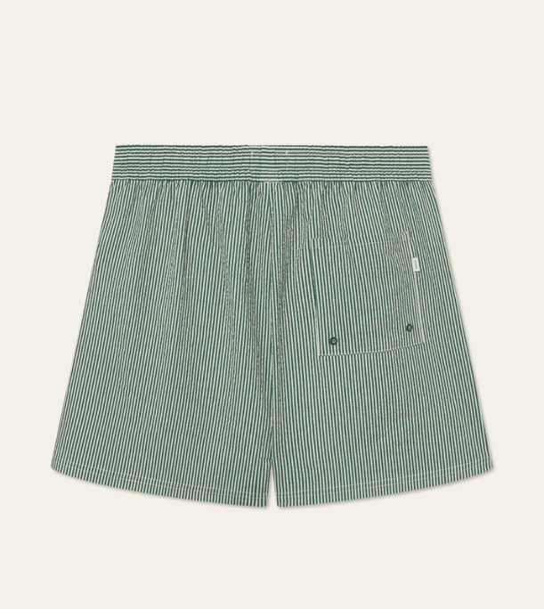 Les Deux STAN STRIPE SEERSUCKER SWIMSHORTS