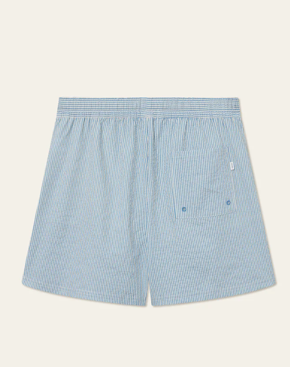 Les Deux STAN STRIPE SEERSUCKER SWIMSHORTS