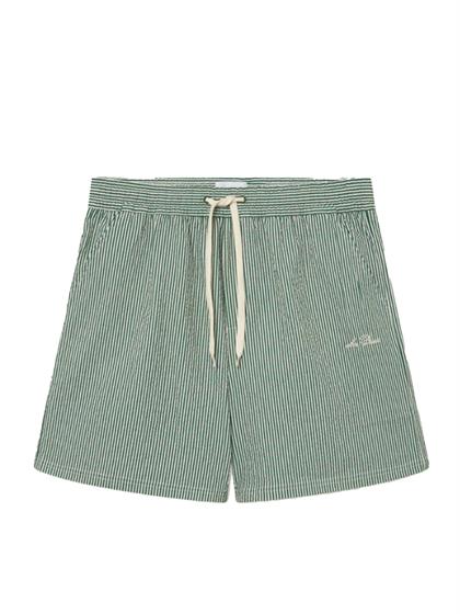 Les Deux STAN STRIPE SEERSUCKER SWIMSHORTS
