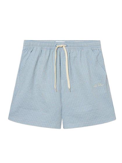 Les Deux STAN STRIPE SEERSUCKER SWIMSHORTS