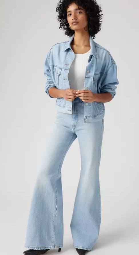 Lichtblauwe jeans